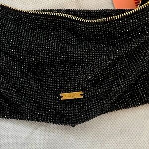 Black sparkles Cult Gaia purse!